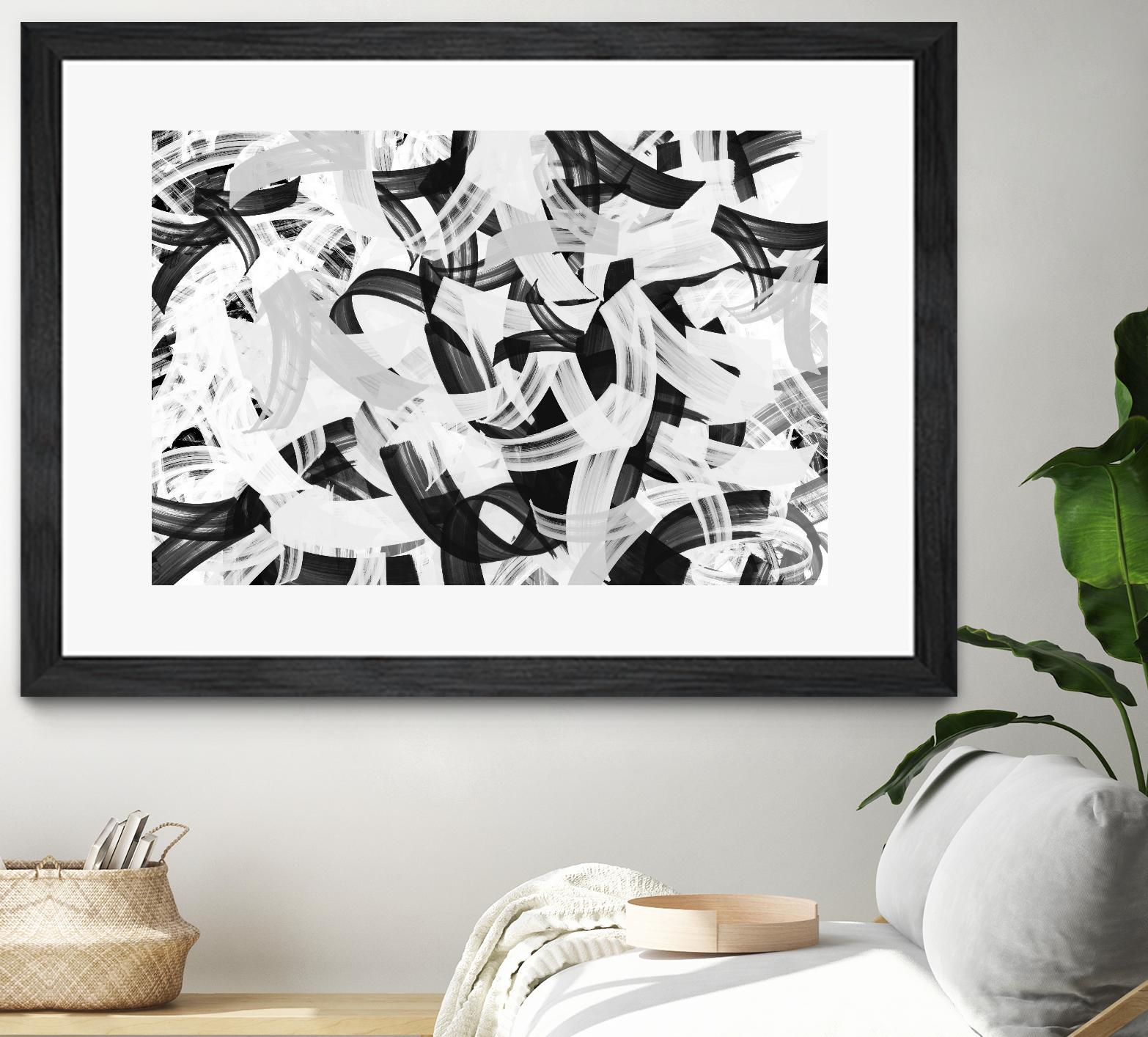 Mono-Magnum by Dan Meneely on GIANT ART - abstract 