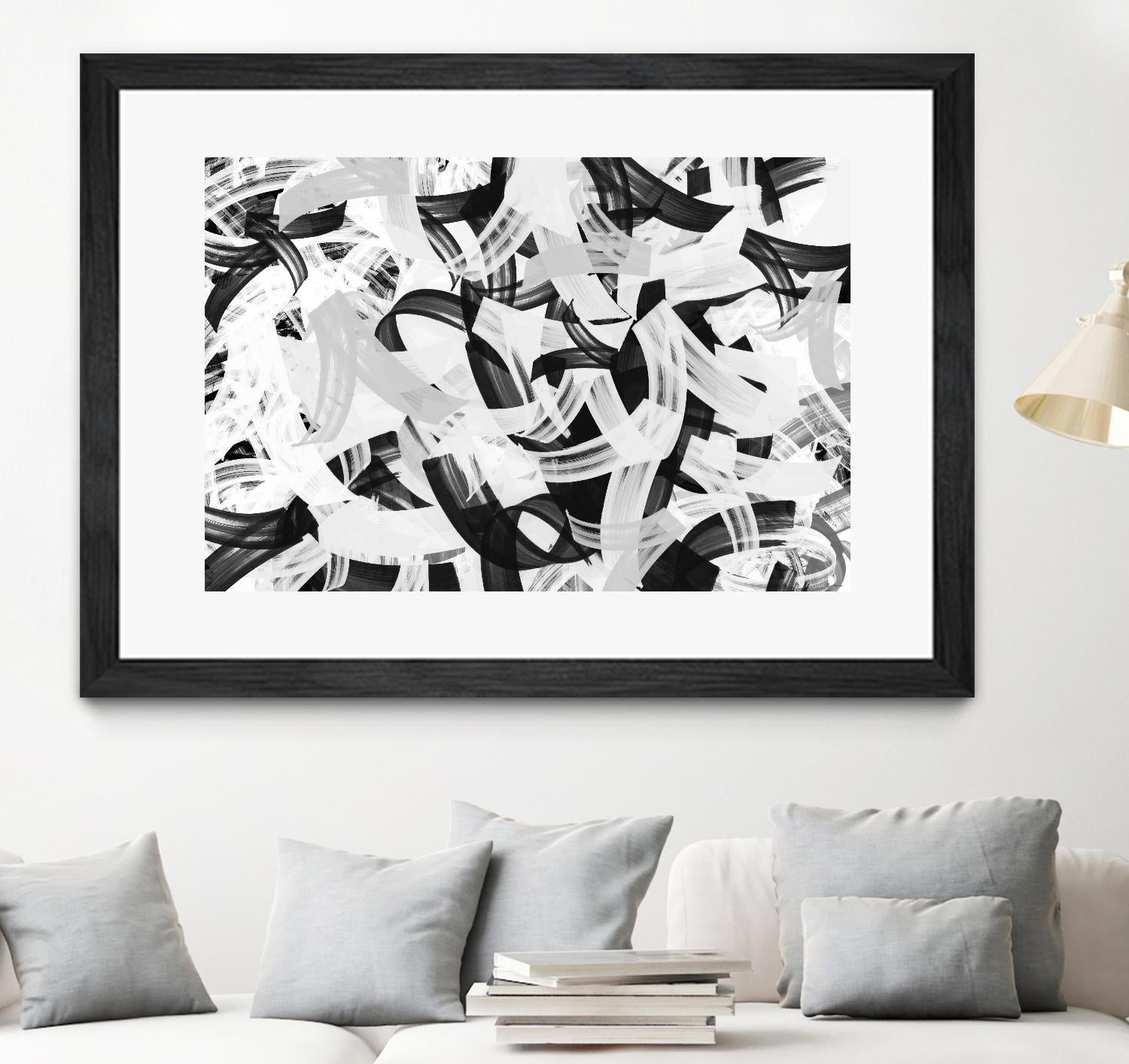 Mono-Magnum by Dan Meneely on GIANT ART - abstract 