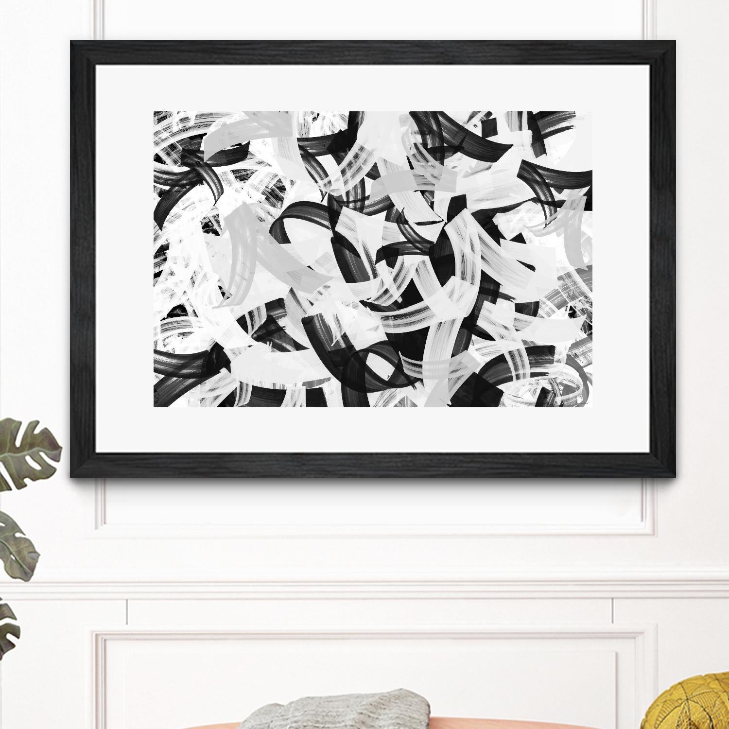 Mono-Magnum by Dan Meneely on GIANT ART - abstract 