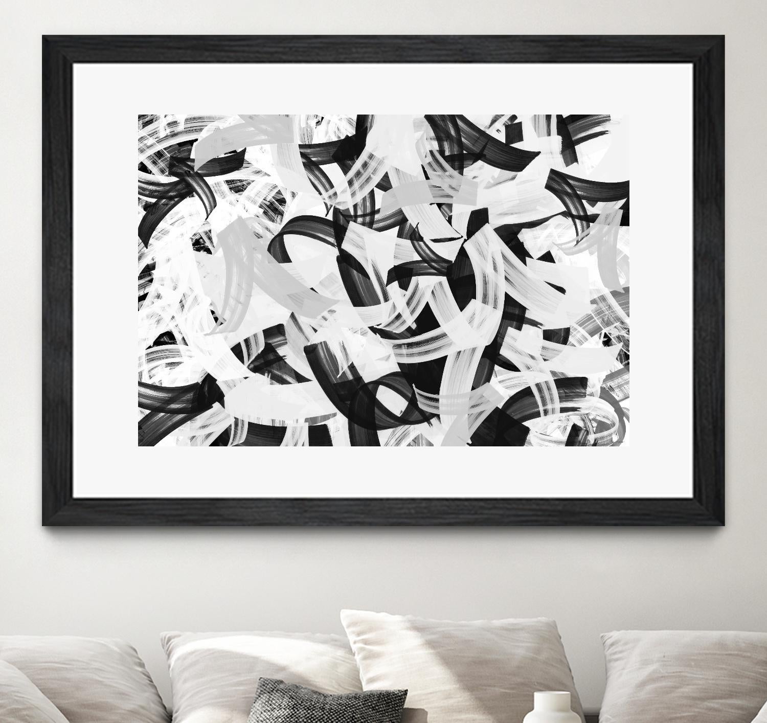 Mono-Magnum by Dan Meneely on GIANT ART - abstract 