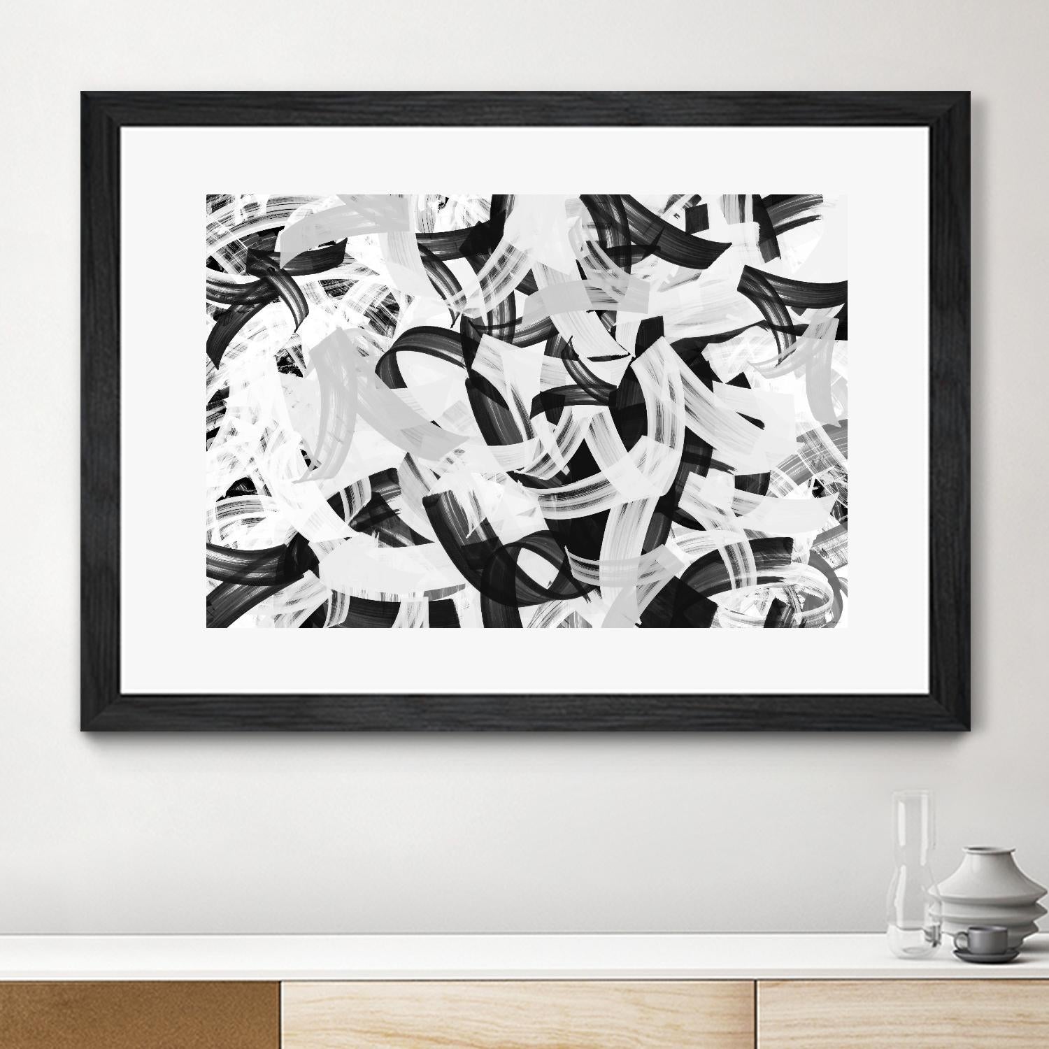 Mono-Magnum by Dan Meneely on GIANT ART - abstract 