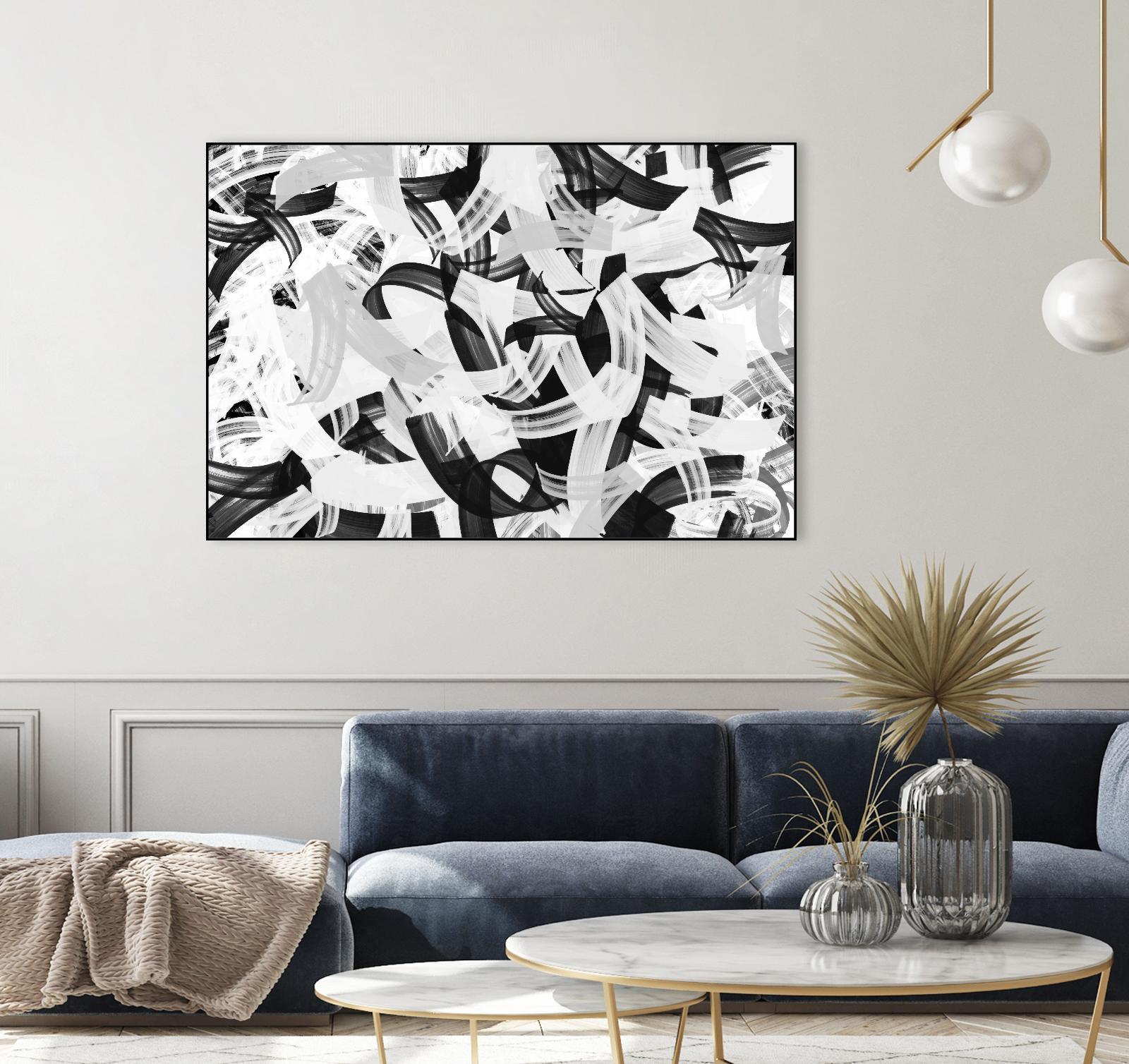Mono-Magnum by Dan Meneely on GIANT ART - abstract 