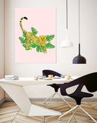 Cheetah on the Lookout I by Jen Bucheli on GIANT ART - multi wildlife