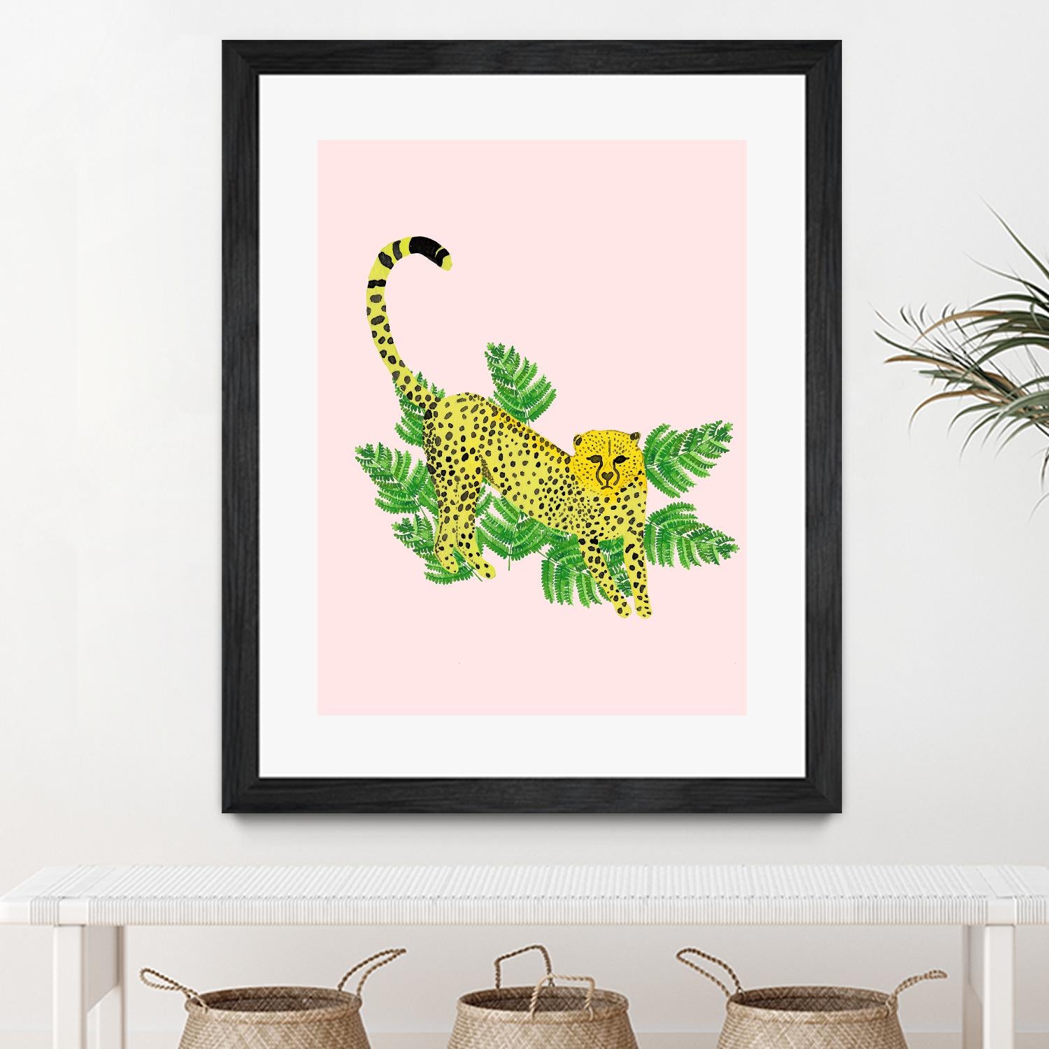 Cheetah on the Lookout I by Jen Bucheli on GIANT ART - multi wildlife