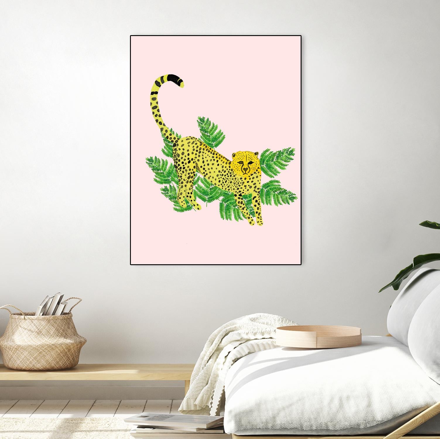 Cheetah on the Lookout I by Jen Bucheli on GIANT ART - multi wildlife