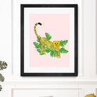 Cheetah on the Lookout I by Jen Bucheli on GIANT ART - multi wildlife