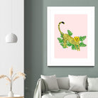 Cheetah on the Lookout I by Jen Bucheli on GIANT ART - multi wildlife