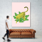 Cheetah on the Lookout II by Jen Bucheli on GIANT ART - multi wildlife