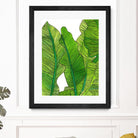 Jungle Leaves by Jen Bucheli on GIANT ART - floral leaves
