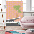 Palm Springs With Convertible by Jen Bucheli on GIANT ART - travel decorative