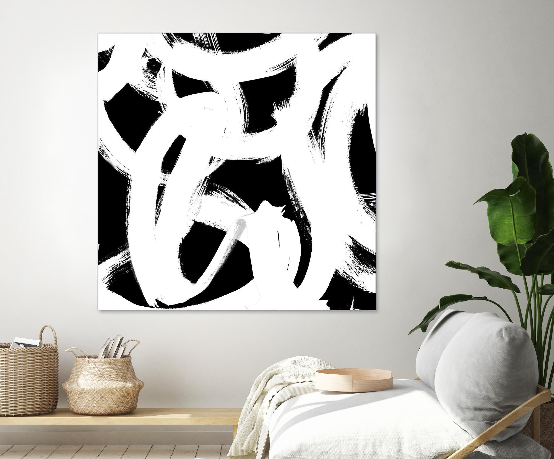 White Trails I by Emily Navas on GIANT ART - abstract 