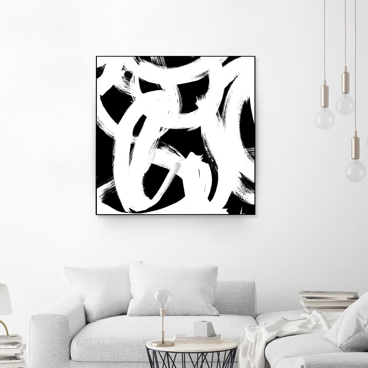 White Trails I by Emily Navas on GIANT ART - abstract 