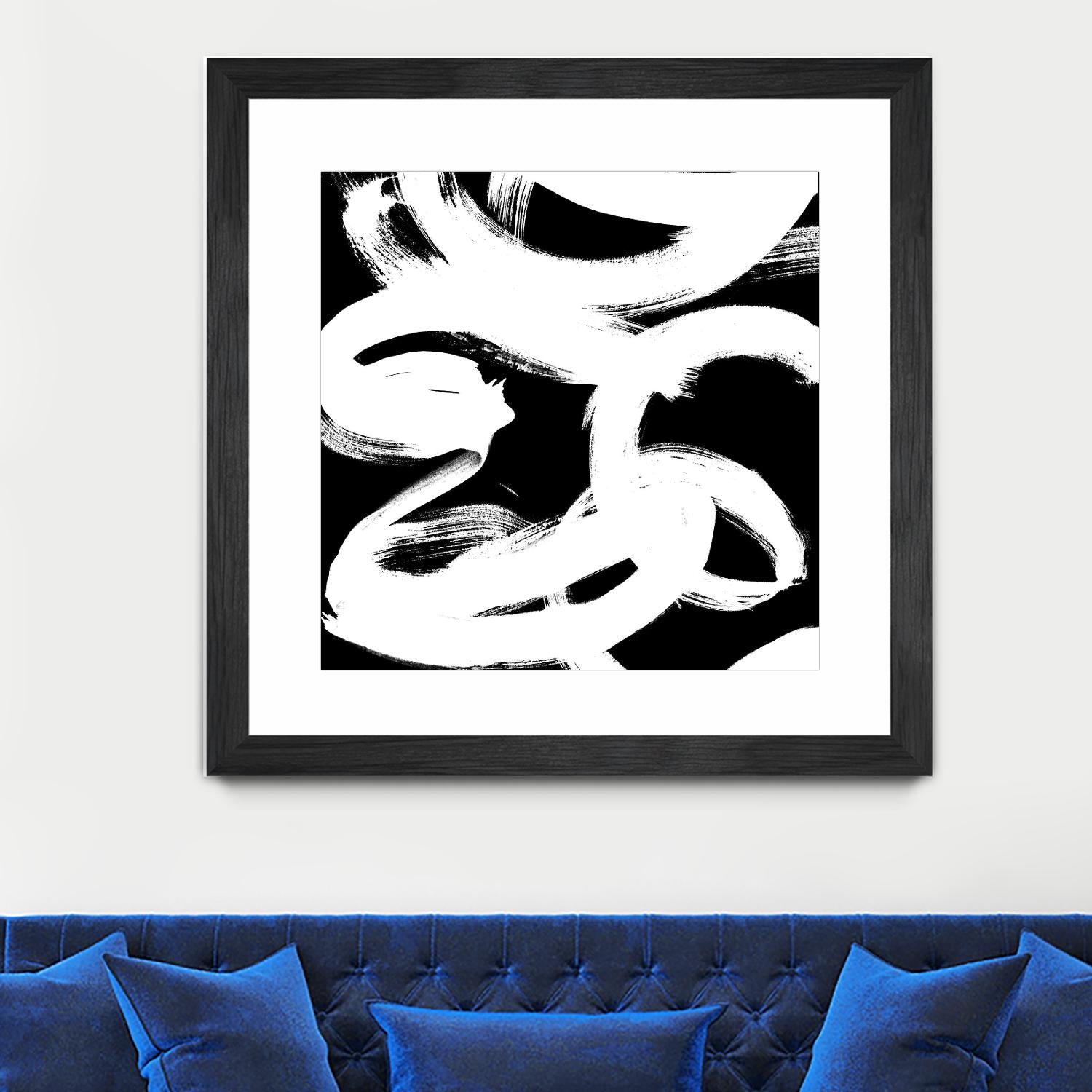 White Trails II by Emily Navas on GIANT ART - abstract 