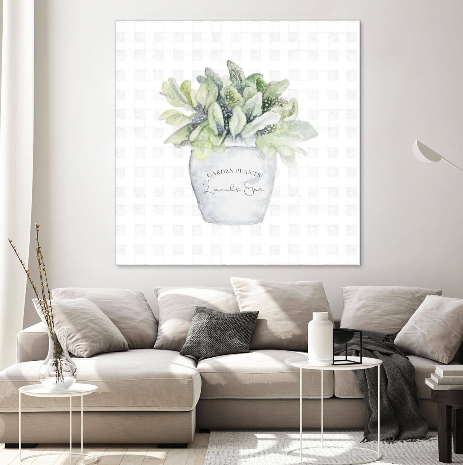 Garden Plants III by Janice Gaynor on GIANT ART - farm 