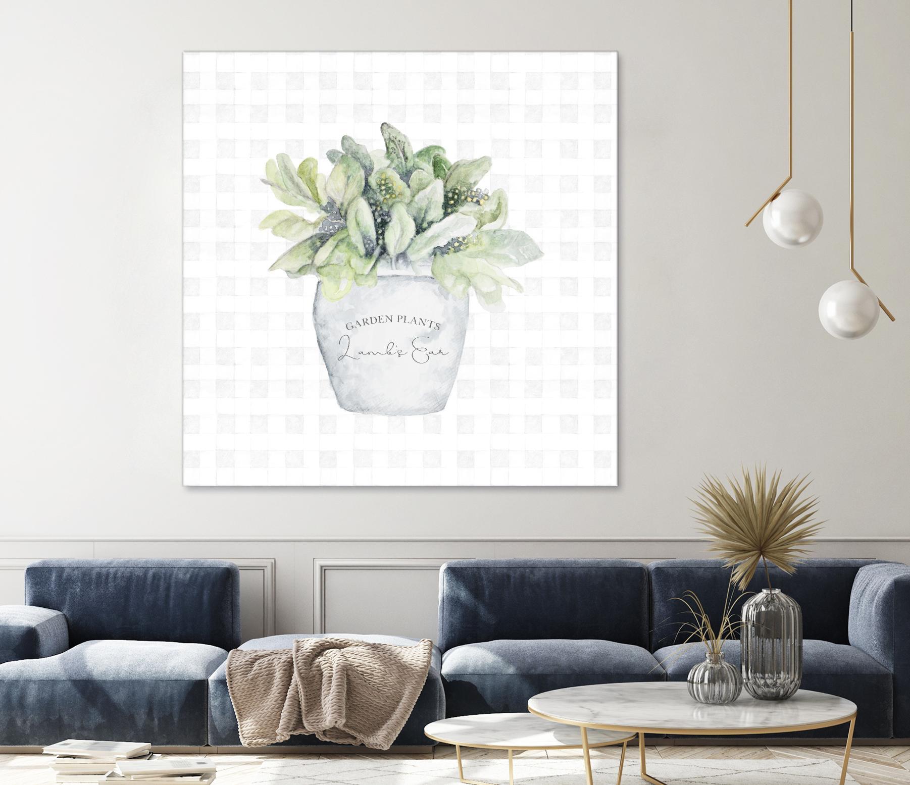 Garden Plants III by Janice Gaynor on GIANT ART - farm 