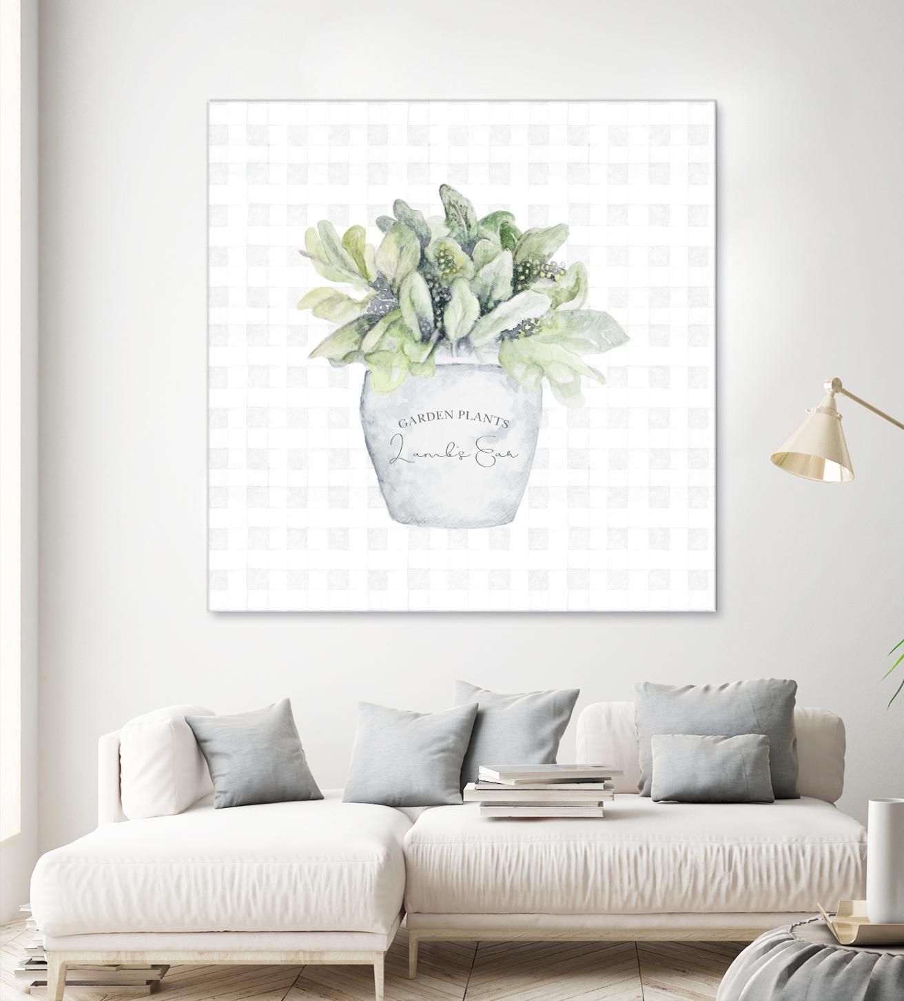 Garden Plants III by Janice Gaynor on GIANT ART - farm 