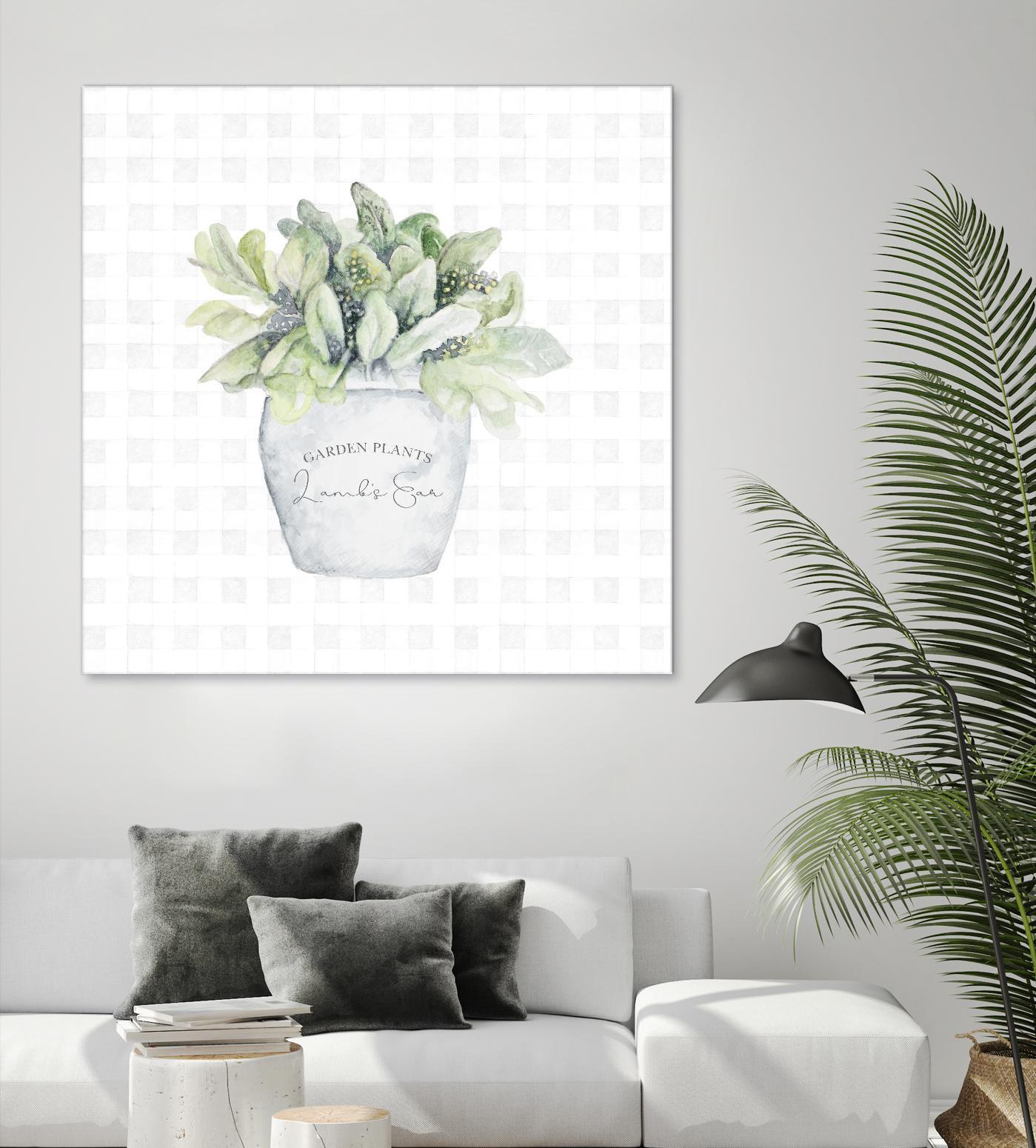 Garden Plants III by Janice Gaynor on GIANT ART - farm 