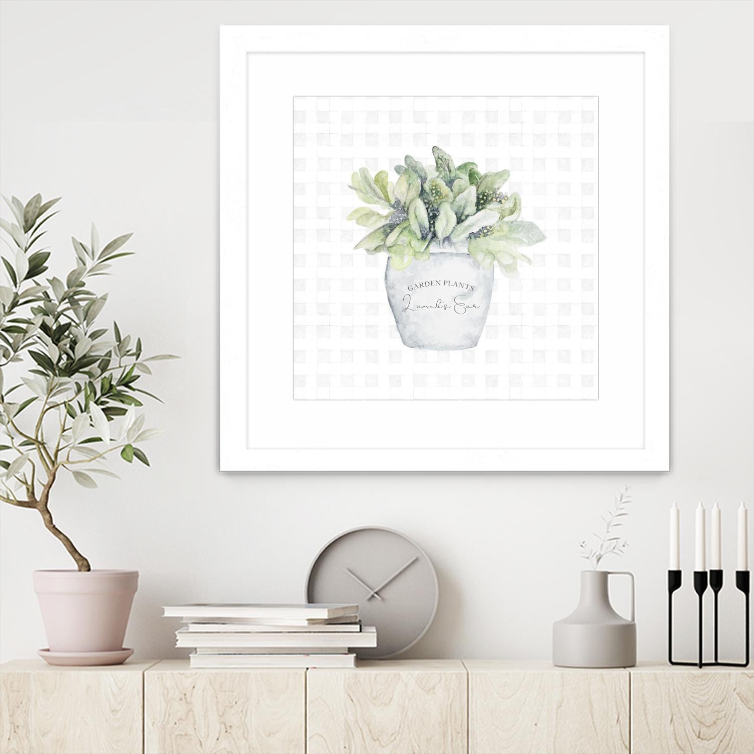 Garden Plants III by Janice Gaynor on GIANT ART - farm 