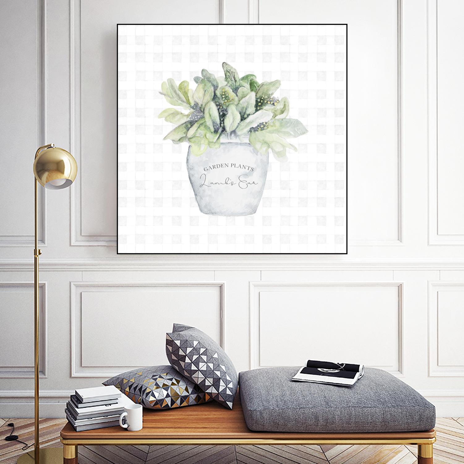 Garden Plants III by Janice Gaynor on GIANT ART - farm 