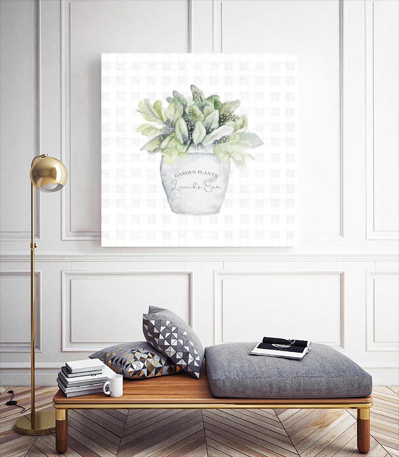 Garden Plants III by Janice Gaynor on GIANT ART - farm 