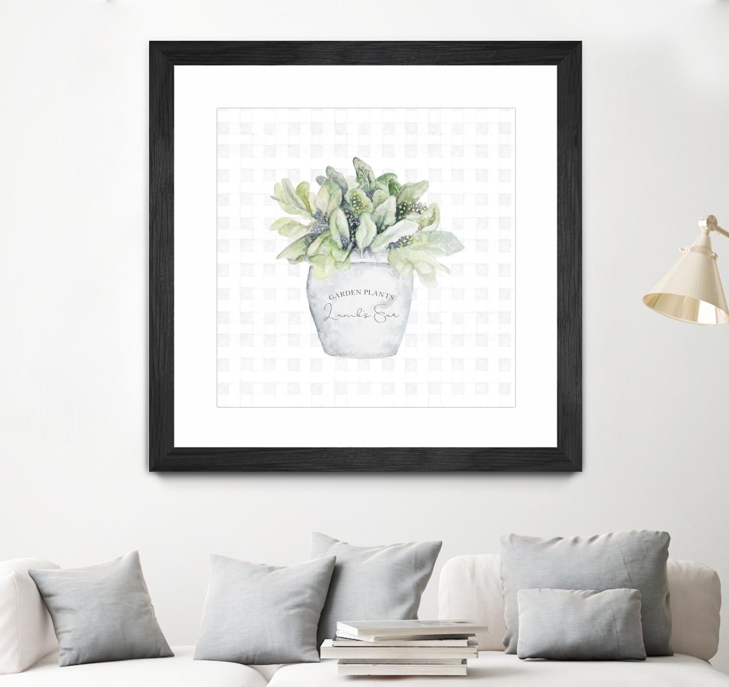 Garden Plants III by Janice Gaynor on GIANT ART - farm 