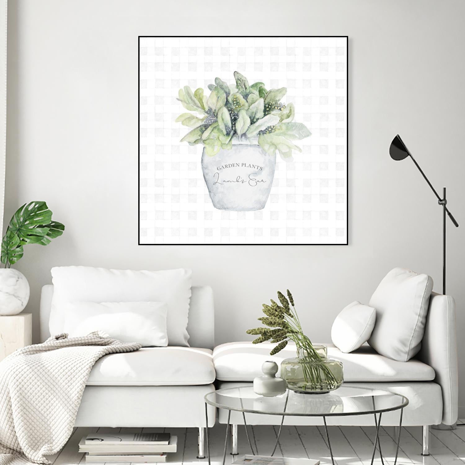 Garden Plants III by Janice Gaynor on GIANT ART - farm 