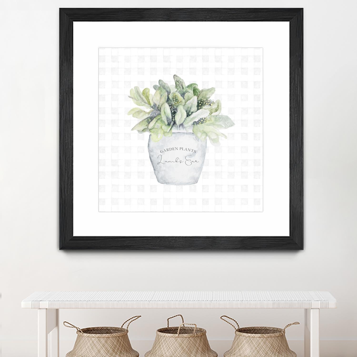 Garden Plants III by Janice Gaynor on GIANT ART - farm 