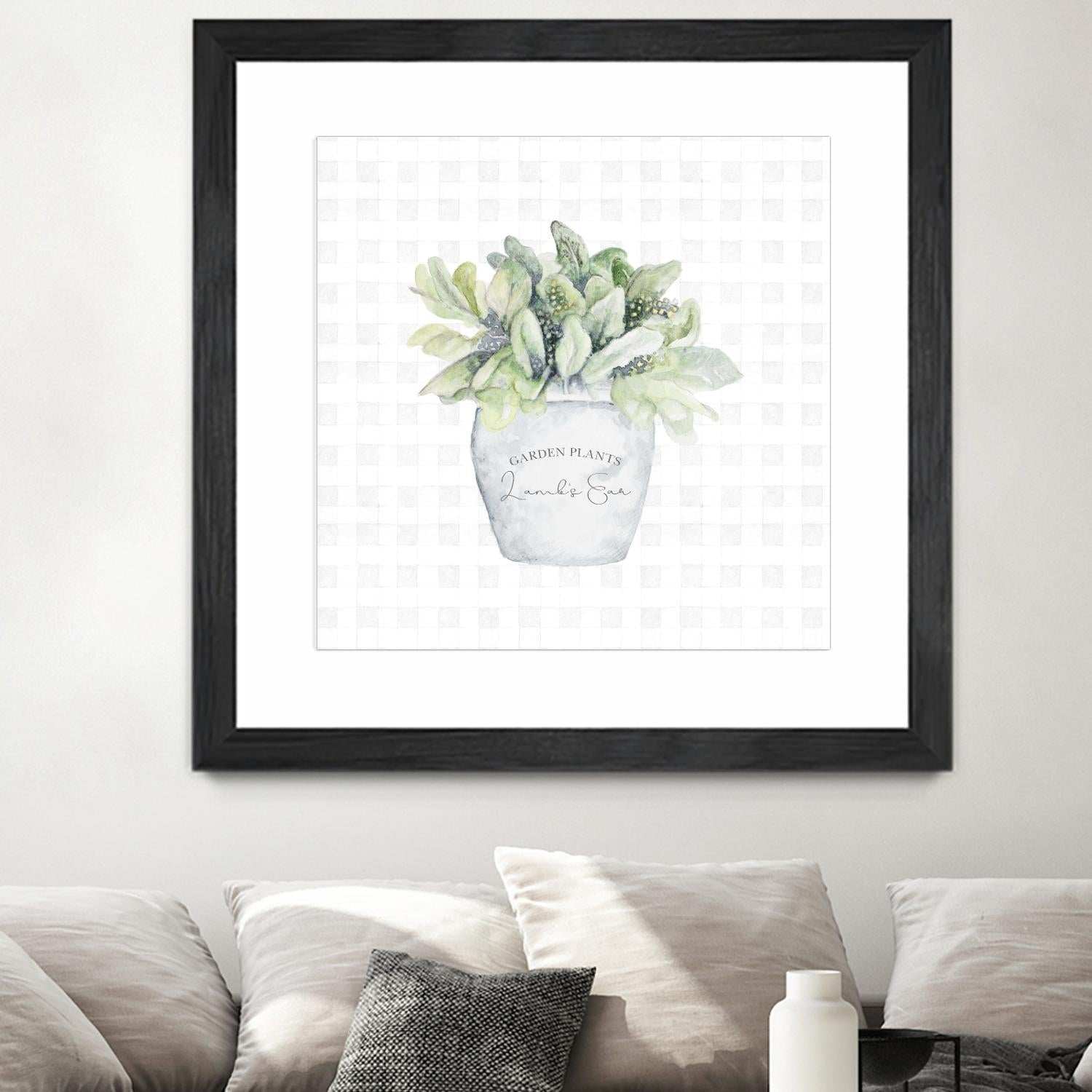 Garden Plants III by Janice Gaynor on GIANT ART - farm 