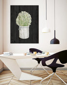 Herbs on Black Wood II by Janice Gaynor on GIANT ART - farm 