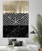 Many Layers II by Elizabeth Medley on GIANT ART - black abstract