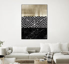 Many Layers II by Elizabeth Medley on GIANT ART - black abstract
