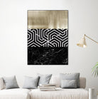 Many Layers II by Elizabeth Medley on GIANT ART - black abstract
