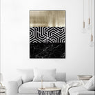 Many Layers II by Elizabeth Medley on GIANT ART - black abstract