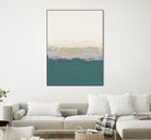 Teal Forever And A Day I by Lanie Loreth on GIANT ART - abstract 