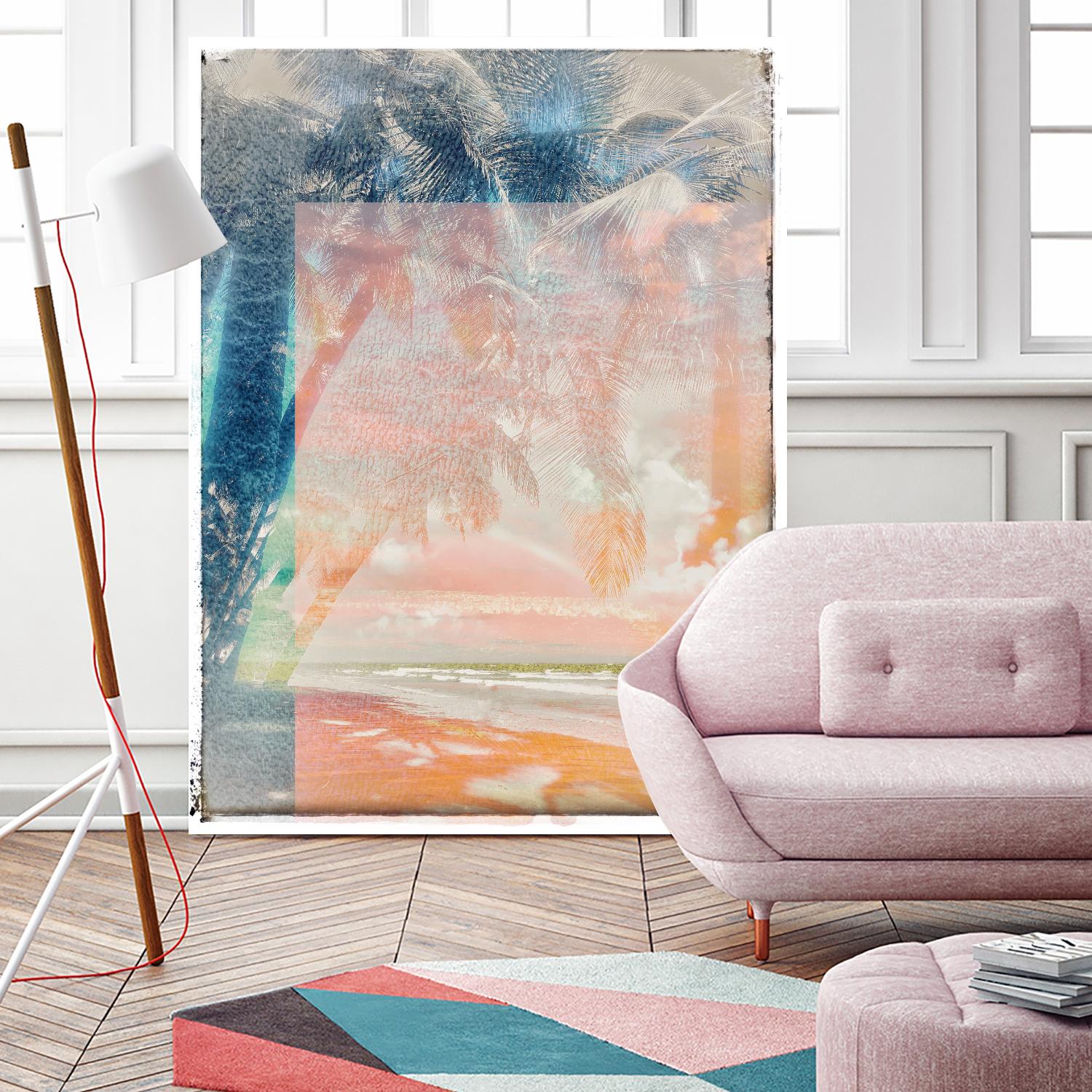 Retro Palms by Acosta on GIANT ART - multi photography