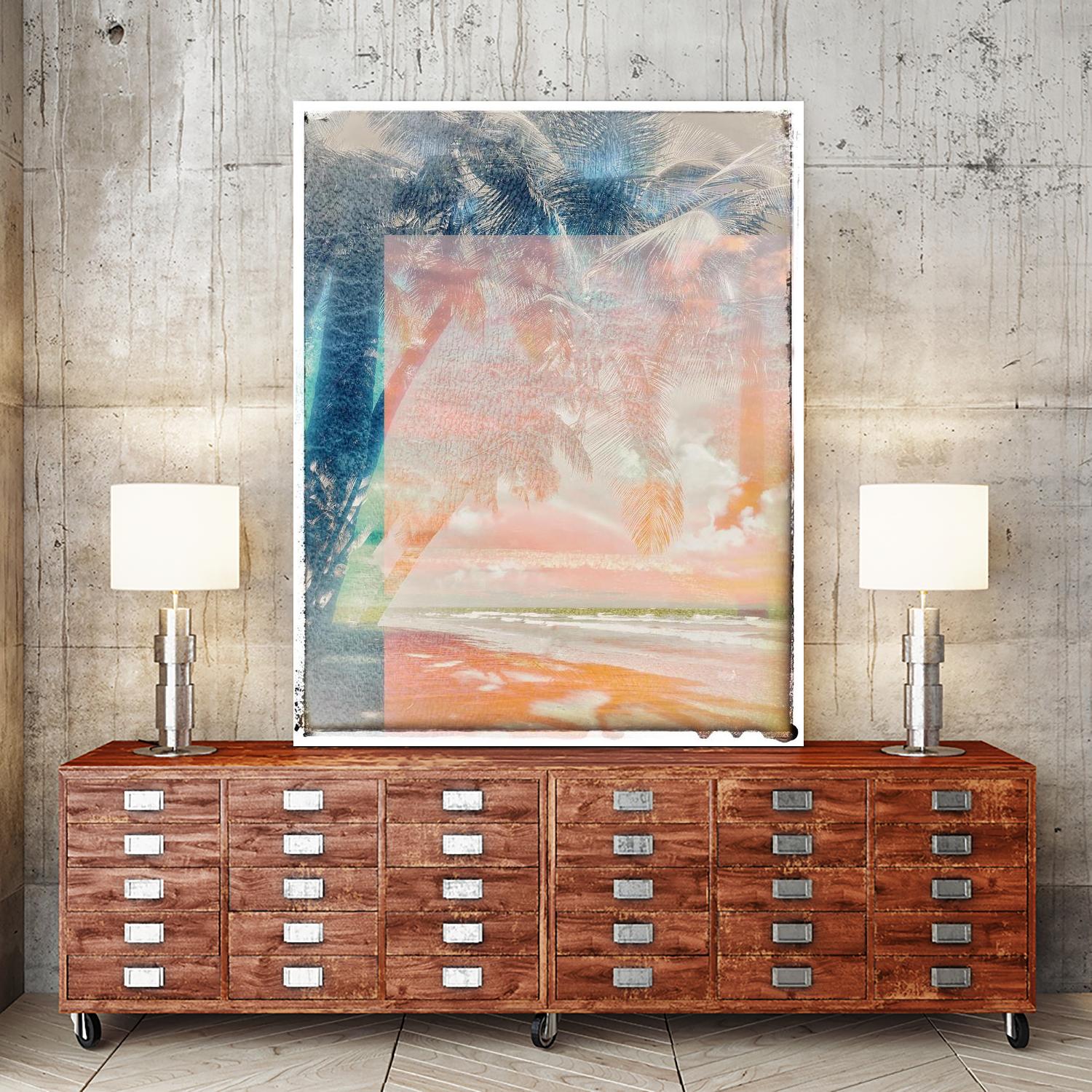 Retro Palms by Acosta on GIANT ART - multi photography