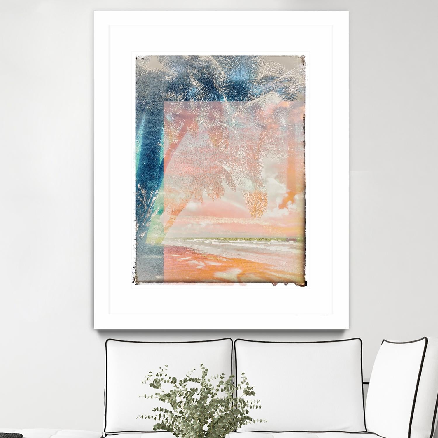 Retro Palms by Acosta on GIANT ART - multi photography