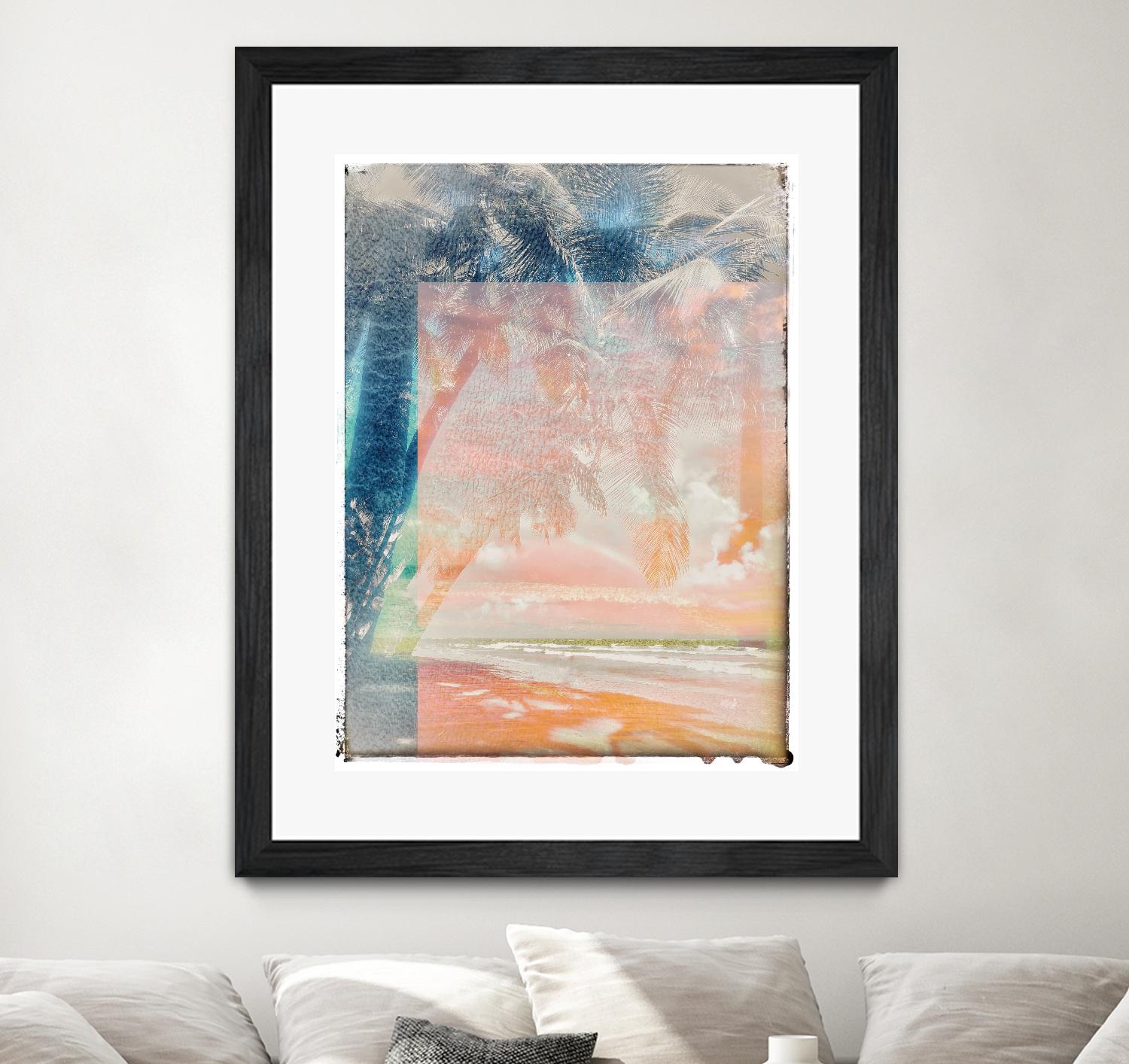 Retro Palms by Acosta on GIANT ART - multi photography