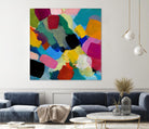 Spring Confetti II by Lanie Loreth on GIANT ART - pink abstract