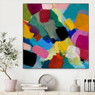 Spring Confetti II by Lanie Loreth on GIANT ART - pink abstract