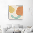 Shapes In Pastels by Elizabeth Medley on GIANT ART - abstract 