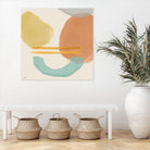 Shapes In Pastels by Elizabeth Medley on GIANT ART - abstract 