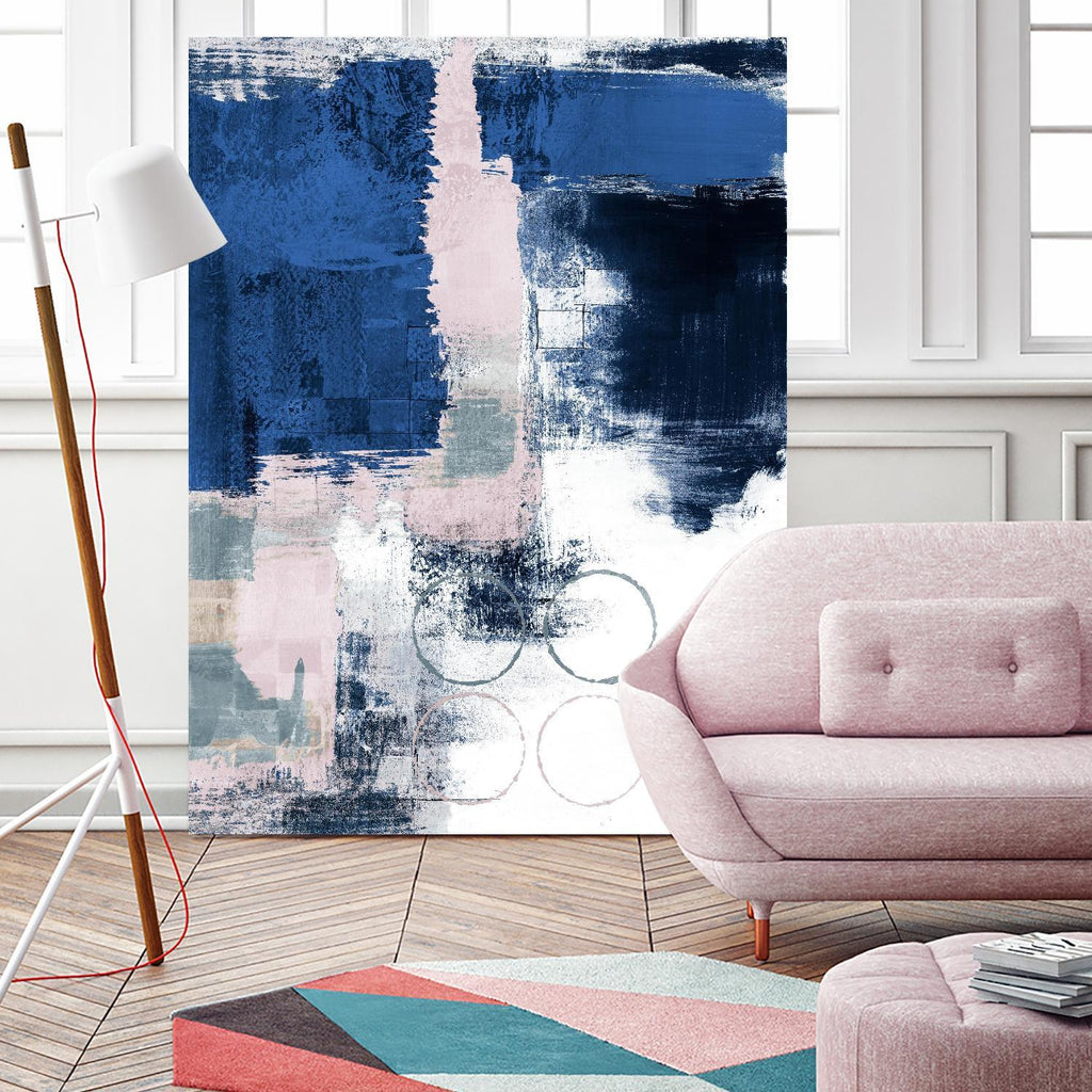 Internal Blues by Lanie Loreth on GIANT ART - abstract 