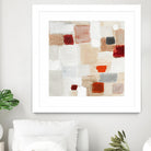 A Cool Moment in Time I by Lanie Loreth on GIANT ART - white abstract