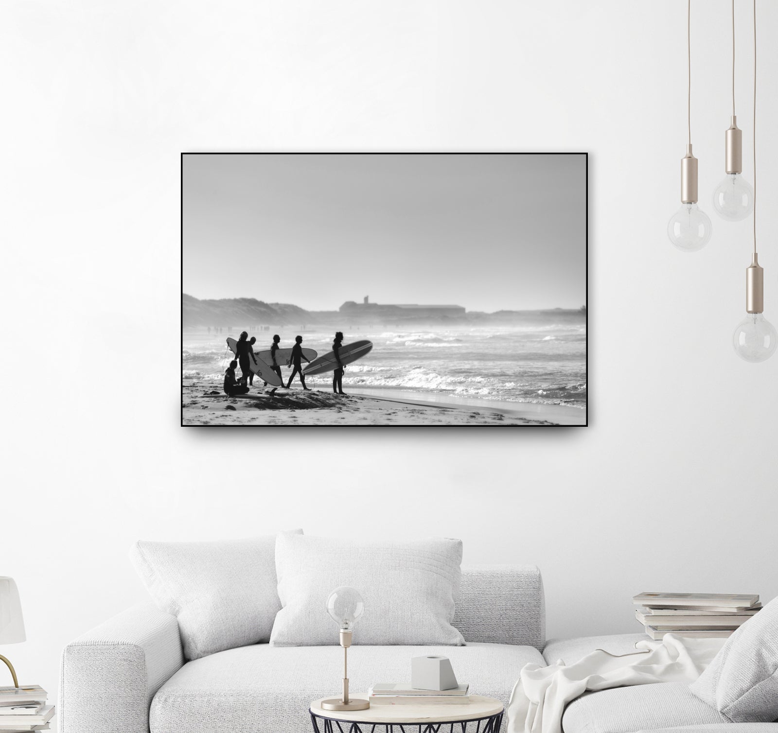 Checking the Waves V2 by Thomas Tepstad Berge on GIANT ART - beach photography beach