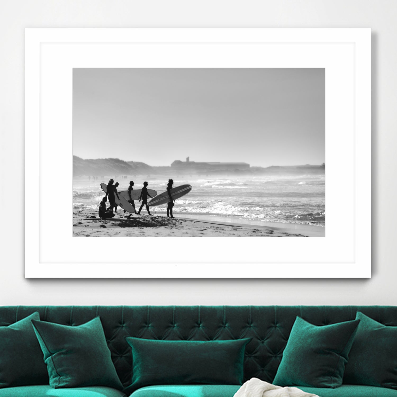 Checking the Waves V2 by Thomas Tepstad Berge on GIANT ART - beach photography beach