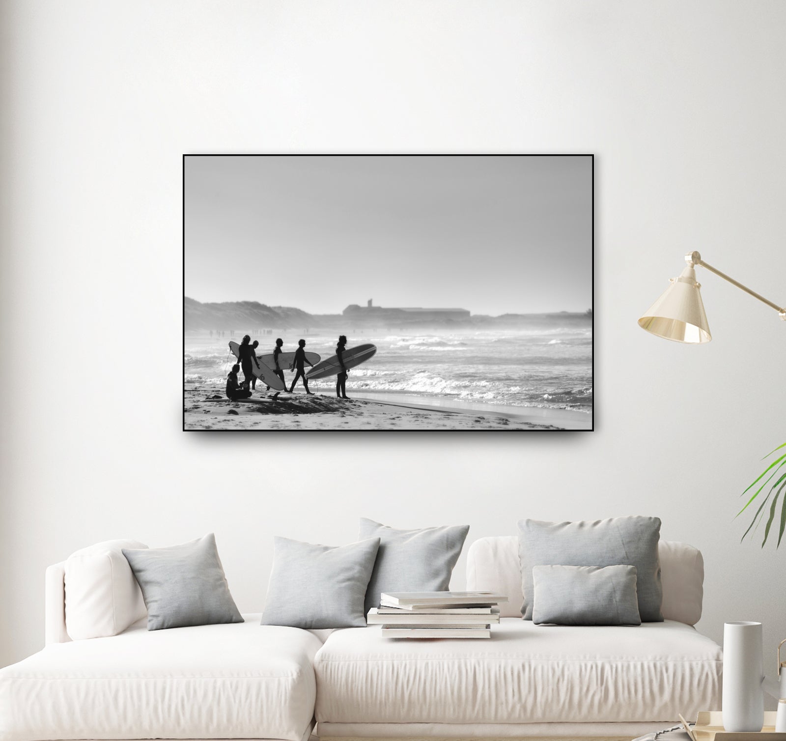 Checking the Waves V2 by Thomas Tepstad Berge on GIANT ART - beach photography beach