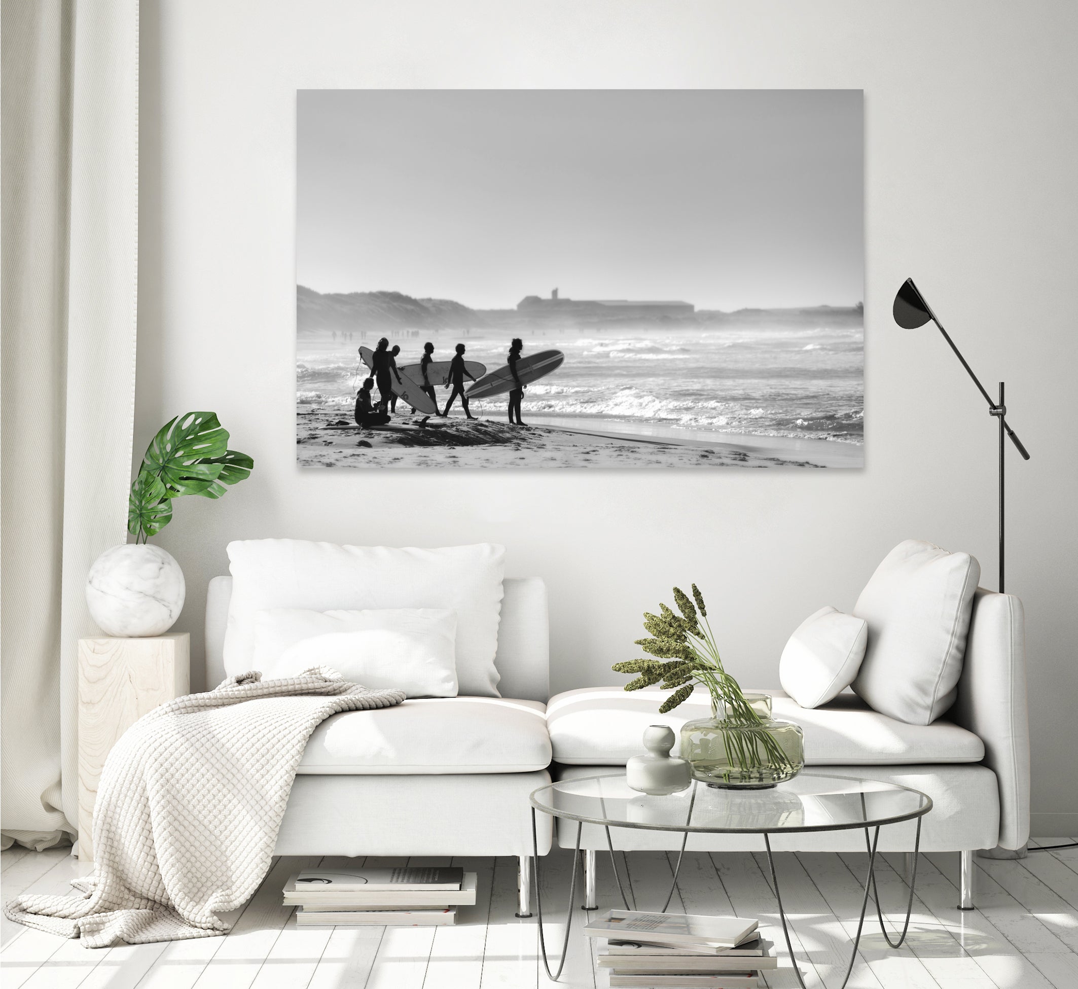 Checking the Waves V2 by Thomas Tepstad Berge on GIANT ART - beach photography beach