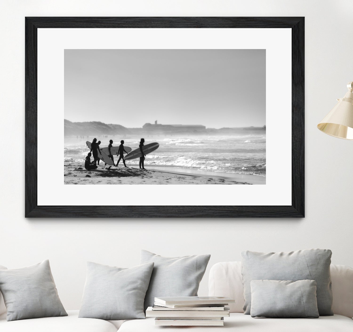 Checking the Waves V2 by Thomas Tepstad Berge on GIANT ART - beach photography beach