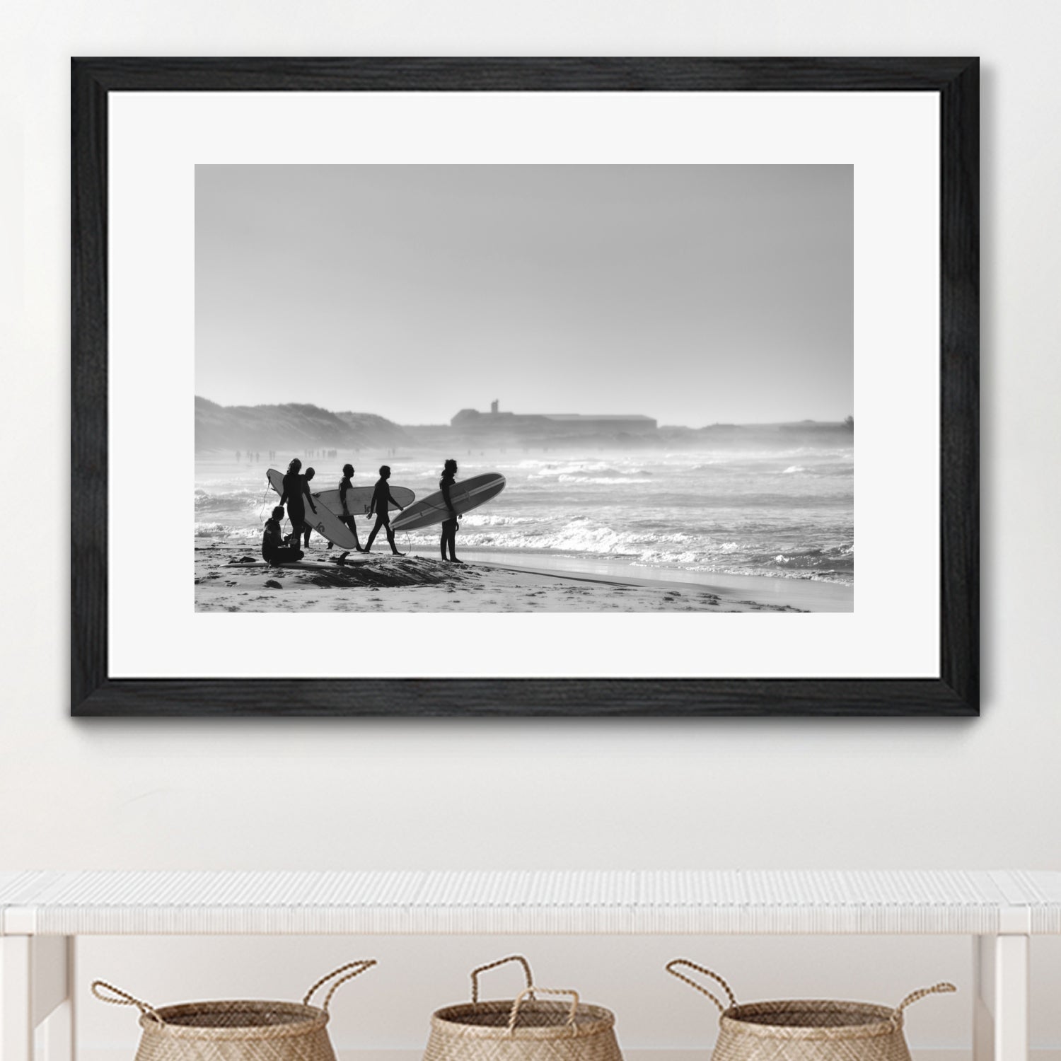 Checking the Waves V2 by Thomas Tepstad Berge on GIANT ART - beach photography beach